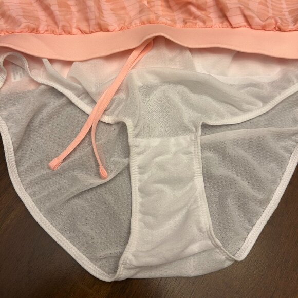 NWT Under Armour Women's Mileage Heatgear Printed Running Shorts Peach Size MD/M - Picture 8 of 14